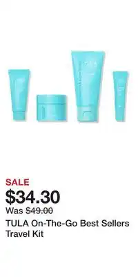 Ulta Beauty TULA On-The-Go Best Sellers Travel Kit offer