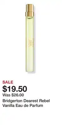 Ulta Beauty Bridgerton Dearest Rebel Vanilla Eau de Parfum offer