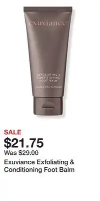 Ulta Beauty Exuviance Exfoliating & Conditioning Foot Balm offer
