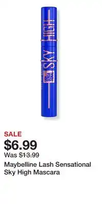 Ulta Beauty Maybelline Lash Sensational Sky High Mascara offer