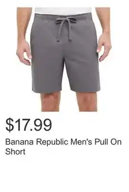 Costco Banana Republic Men's Pull On Short offer