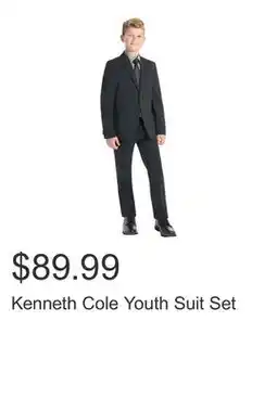 Costco Kenneth Cole Youth Suit Set offer