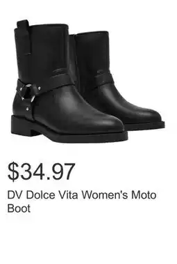 Costco DV Dolce Vita Women's Moto Boot offer