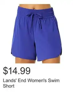 Costco Lands' End Women's Swim Short offer