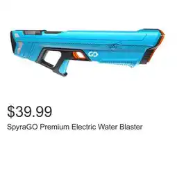 Costco SpyraGO Premium Electric Water Blaster offer