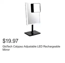 Costco GloTech Calypso Adjustable LED Rechargeable Mirror offer