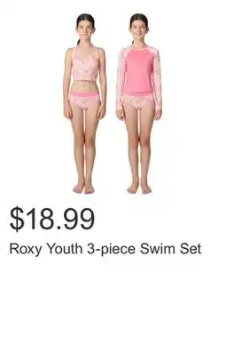 Costco Roxy Youth 3-piece Swim Set offer