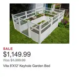 Costco Vita 8'X12' Keyhole Garden Bed offer