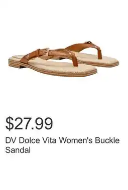 Costco DV Dolce Vita Women's Buckle Sandal offer