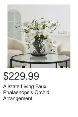 Costco Allstate Living Faux Phalaenopsis Orchid Arrangement offer