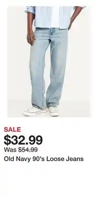 Old Navy Old Navy 90's Loose Jeans offer
