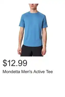 Costco Mondetta Men's Active Tee offer
