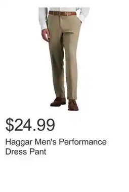 Costco Haggar Men's Performance Dress Pant offer