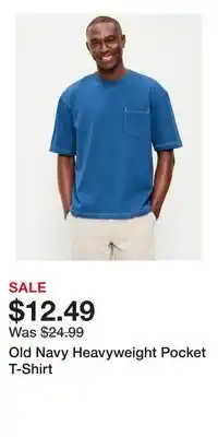 Old Navy Old Navy Heavyweight Pocket T-Shirt offer