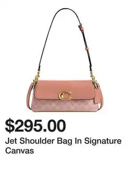 Belk Jet Shoulder Bag In Signature Canvas offer