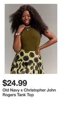 Old Navy Old Navy x Christopher John Rogers Tank Top offer
