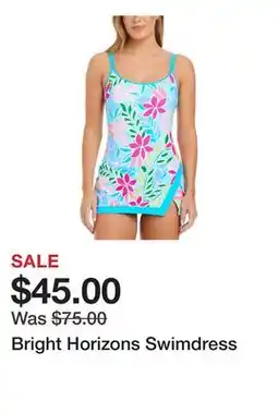 Belk Bright Horizons Swimdress offer