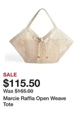 Belk Marcie Raffia Open Weave Tote offer