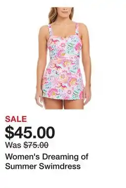 Belk Women's Dreaming of Summer Swimdress offer