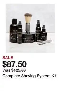 Belk Complete Shaving System Kit offer