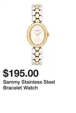 Belk Sammy Stainless Steel Bracelet Watch offer