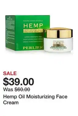 Belk Hemp Oil Moisturizing Face Cream offer