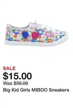 Belk Big Kid Girls MIBOO Sneakers offer