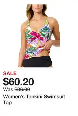 Belk Women's Tankini Swimsuit Top offer