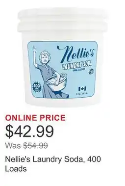 Costco Nellie's Laundry Soda, 400 Loads offer