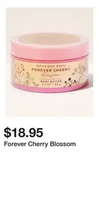 Bath & Body Works Forever Cherry Blossom offer