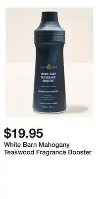 Bath & Body Works White Barn Mahogany Teakwood Fragrance Booster offer