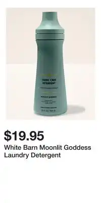 Bath & Body Works White Barn Moonlit Goddess Laundry Detergent offer