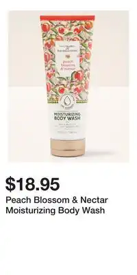 Bath & Body Works Peach Blossom & Nectar Moisturizing Body Wash offer