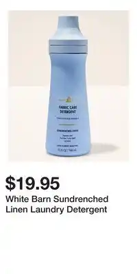 Bath & Body Works White Barn Sundrenched Linen Laundry Detergent offer