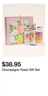 Bath & Body Works Champagne Toast Gift Set offer