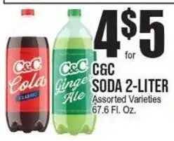 Extra Supermarket C&C soda offer