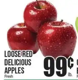Extra Supermarket Loose red delicious apples offer