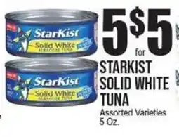 Extra Supermarket Starkist solid white tuna offer