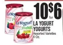 Extra Supermarket La yogurts offer