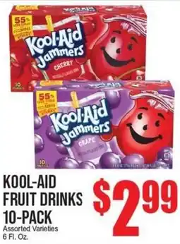 Extra Supermarket Kool-aid fruit drinks offer