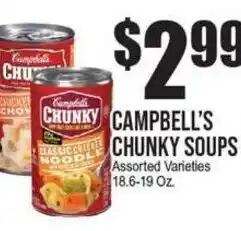 Extra Supermarket Campbell's chunky soups offer
