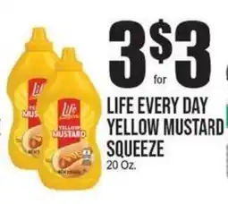 Extra Supermarket Life every day yellow mustard squeeze offer