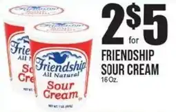 Extra Supermarket Friendship sour cream offer