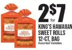 Extra Supermarket King's hawaiian sweet rolls offer