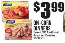 Extra Supermarket On-corn dinners offer