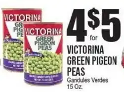 Extra Supermarket VICTORINA GREEN PIGEON PEAS offer