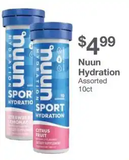 Kinney Drugs Nuun Hydration Assorted offer