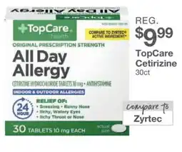 Kinney Drugs TopCare Cetirizine offer