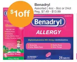 Kinney Drugs Benadryl Assorted offer