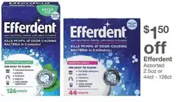 Kinney Drugs Efferdent Assorted offer